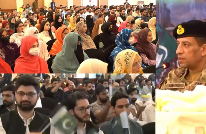 ڈی جی آئی ایس پی آر کی مظفرآباد میں آزاد جموں و کشمیر کی سول سوسائٹی کے ساتھ خصوصی نشست