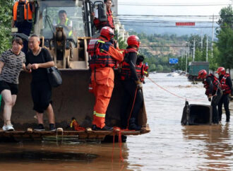 بیجنگ میں شدید بارشیں، 30 افراد ہلاک