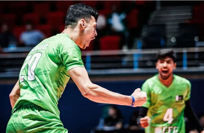 پاکستان انڈر-19 والی بال ٹیم کی ازبکستان پر شاندار فتح