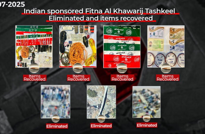 شمالی وزیرستان میں سکیورٹی فورسز نے 30 خوارج کو ہلاک کر دیا