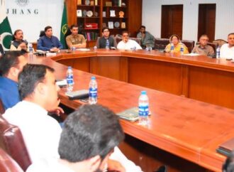 امیر عباس سیال اور ڈپٹی کمشنر کی زیر صدارت ڈسٹرکٹ کوارڈینیشن کمیٹی کا اجلاس منعقد ہوا