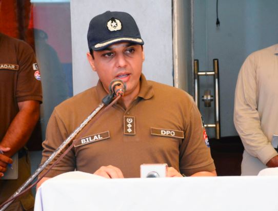 ڈی پی او جھنگ کا محرم الحرام کا پرامن انعقاد پر اظہار اطمینان