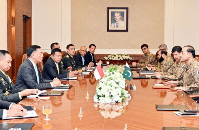 انڈو نیشیا نے دہشتگردی کے خلاف جنگ میں پاکستان کے کردار کو سراہا