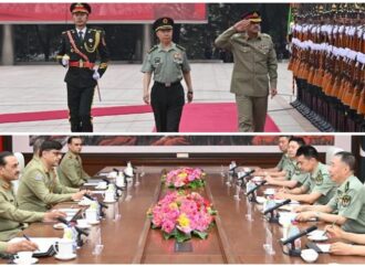 فیلڈ مارشل سیدعاصم منیر کی چین میں اعلی سطح ملاقاتیں