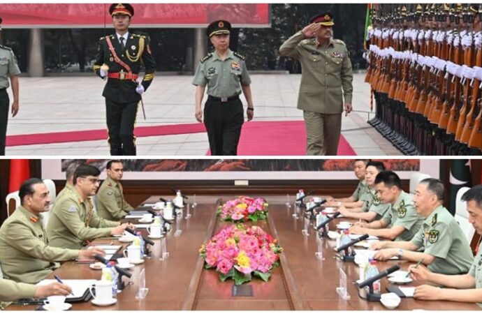 فیلڈ مارشل سیدعاصم منیر کی چین میں اعلی سطح ملاقاتیں