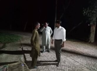 ایڈمنسٹریٹر میونسپل کمیٹی جھنگ خرم شہزاد بھٹی کا شہر کے مختلف علاقوں میں سیوریج کے انتظامات کا جائزہ