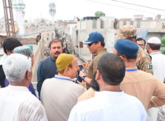 ڈپٹی کمشنر،ڈی پی او اور پاک فوج کے افسران نے سات محرم الحرام کے مرکزی جلوس کے روٹس پرانتظامات کا جائزہ لیا