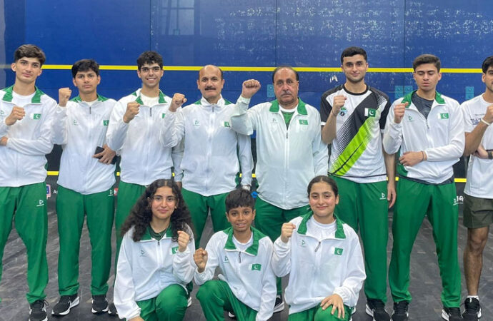 پاکستان نے ایشیئن جونیئر سکوائش چیمپئن شپ میں 7 تمغے جیت لئے