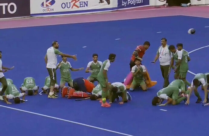 انڈر 18 ہاکی ایشیا کپ، پاکستان فائنل میں پہنچ گیا