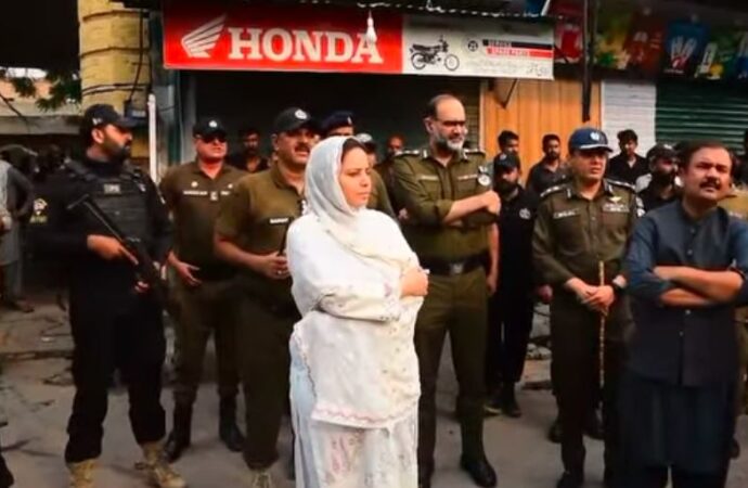 کمشنر مریم خان،آر پی او ذیشان اصغر کا جھنگ میں سات محرم الحرام کے مرکزی جلوس کے روٹس کا دورہ