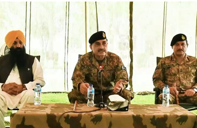 فیلڈ مارشل سیدعاصم منیرکا پنجاب کے سیلاب متاثرہ علاقوں کا دورہ