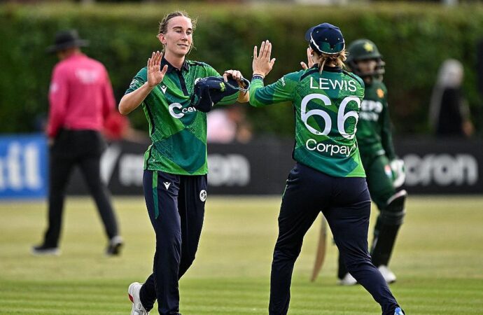 ویمنز ٹی ٹوئنٹی سیریز:پہلے میچ میں آئرلینڈ نے پاکستان کو شکست دے دی