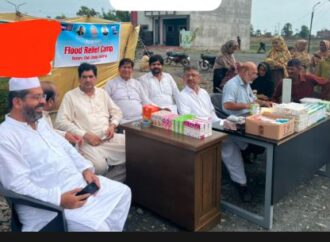 روٹری کلب جھنگ سینٹرل کی طرف سے سلاب سے متاثرہ افراد کے لیے فلڈ ریلیف کیمپ لگائے گئے