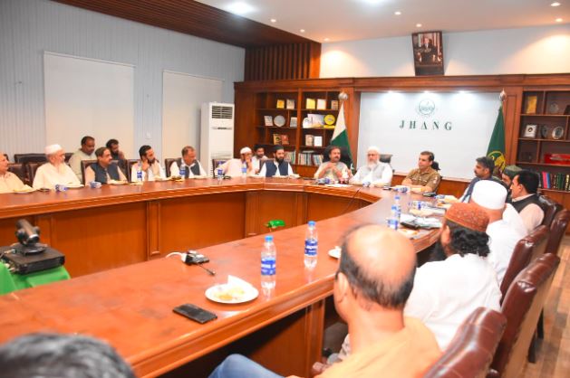 پیغامِ پاکستان اور عشرہ رحمۃ للعالمین ﷺ کے حوالے سے امن کمیٹی کا اجلاس