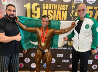 ایشین باڈی بلڈنگ چیمپئن شپ، فراست علی نے طلائی تمغہ جیت لیا