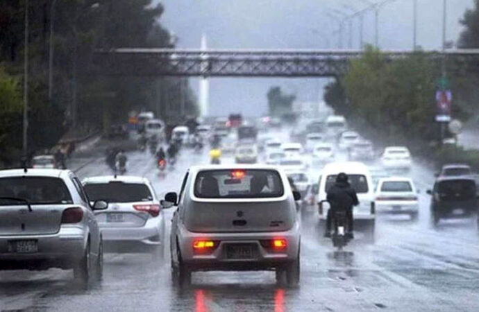 ملک بھر میں مغربی ہواؤں کی نئی لہر، 10 اگست تک شدید بارشوں کا امکان
