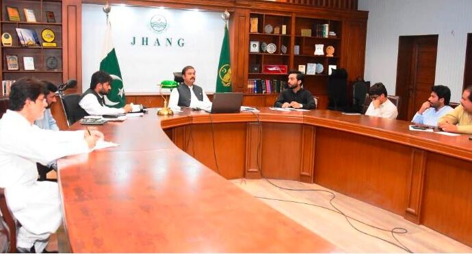 پیرا فورس کا پہلا اجلاس ڈپٹی کمشنر علی اکبربھنڈر کی زیر صدارت منعقد ہوا