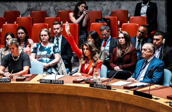 غزہ میں جنگ بندی کے حق میں قرارداد کو امریکہ نے ویٹو کردیا