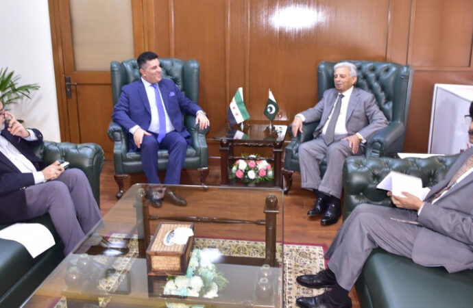 پاکستان اور شام کا زرعی تعاون بڑھانے پر اتفاق