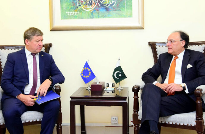 پاکستان۔ یورپی یونین کا اقتصادی شراکت مزید مضبوط بنانے کے عزم کا اعادہ