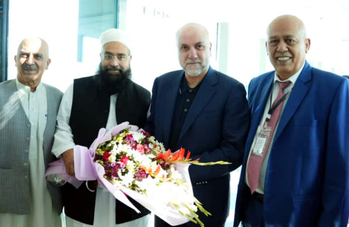 بین الاقوامی سیرت النبیؐ کانفرنس میں شرکت کیلئے فلسطینی وفد اسلام آباد پہنچ گیا