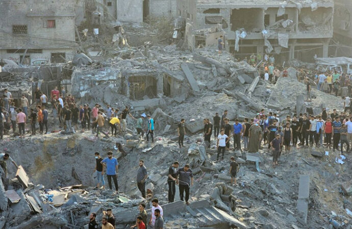 غزہ میں اسرائیلی بمباری، مزید 53 فلسطینی شہید