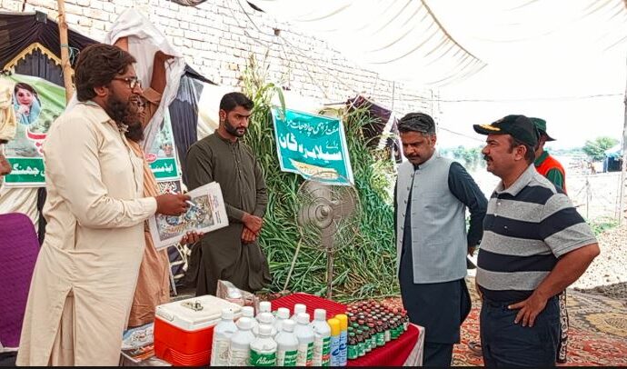 ڈپٹی کمشنر علی اکبر بھنڈر نے بائی پاس حفاظتی بند و سرگودھا روڑ کا دورہ کیا