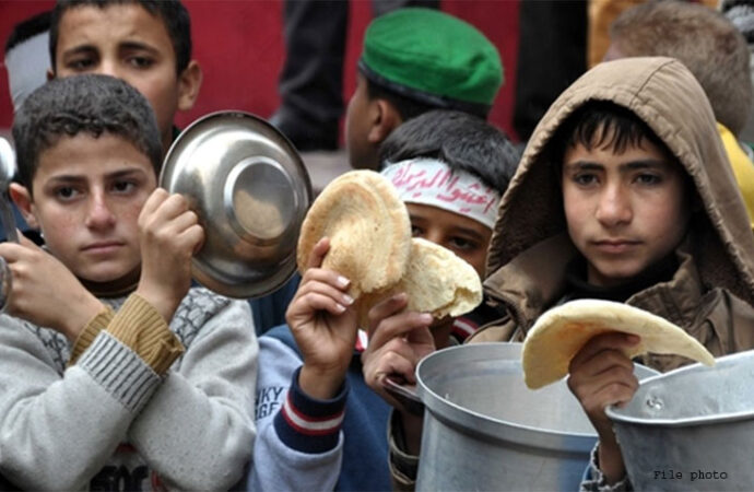 شام،خوراک بحران شدت اختیار کرنے کا انتباہ