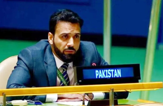 اقوام متحدہ میں پاکستان کا بھارتی مندوب کے بیان کاسختی سے نوٹس