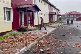 روس میں 7.8 شدت کا زلزلہ