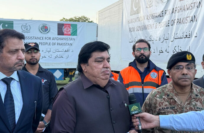 پاکستان کی جانب سے افغانستان کے زلزلہ متاثرین کیلئے امدادی سامان کی فراہمی