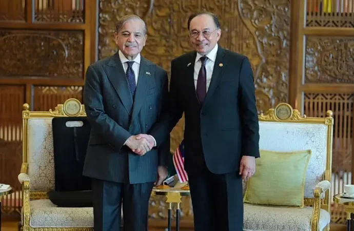 پاکستان اورملائیشیا کا پائیدار اقتصادی تعلقات کے فروغ کے عزم کا اعادہ