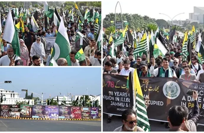 جموں و کشمیر پر بھارت کے غیرقانونی قبضے کو 78 برس مکمل، دنیا بھر میں آج یوم سیاہ