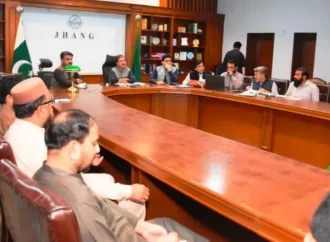 ضلع میں گندم کی کاشت اور زیادہ پیداوار کے حوالے سے اہم اجلاس۔