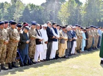 بارہ شہدا کی نماز جنازہ چکلالہ گیریژن راولپنڈی میں ادا