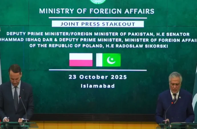 پاکستان اور پولینڈ کا تجارت، توانائی و دفاعی تعاون بڑھانے پر اتفاق