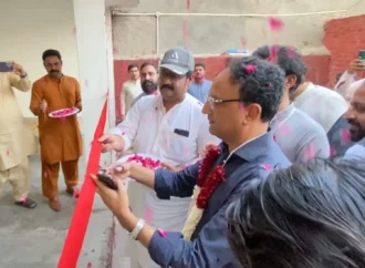 ایم ڈی واسا  سید صولت رضا شاہ نے اسسٹنٹ ڈائریکٹر واسا فیاض حسین کے سیٹلائٹ ٹاؤن فاروق آباد آفس کا افتتاح کردیا