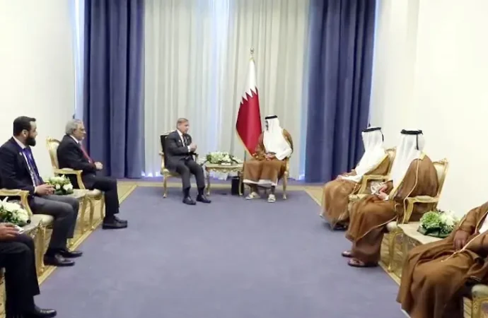 پاکستان،قطر کا مختلف شعبوں میں دوطرفہ تعاون کے فروغ کا عزم