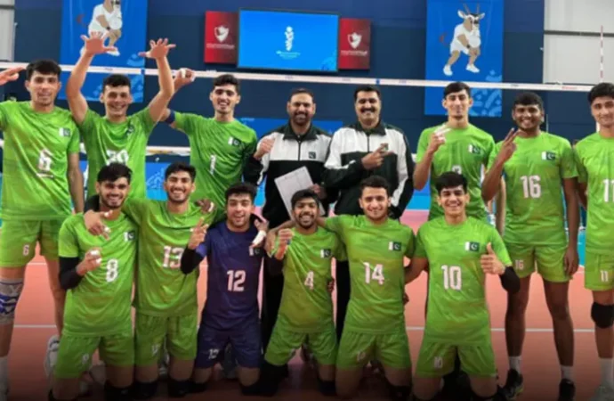 ایشین یوتھ گیمزوالی بال،پاکستان سیمی فائنل میں پہنچ گیا