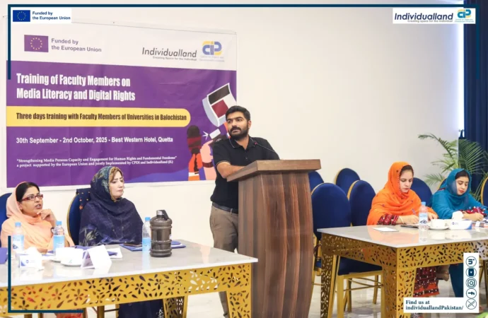 بلوچستان کے 500 سے زائد اساتذہ اور طلباء کو میڈیا انفارمیشن لٹریسی کی تربیت دی جائے گی