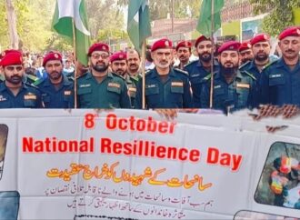 سانحات سے آگاہی کے قومی دن کے موقع پر ریسکیو 1122 جھنگ کی جانب سے آگاہی سیمینار اور واک کا انعقاد