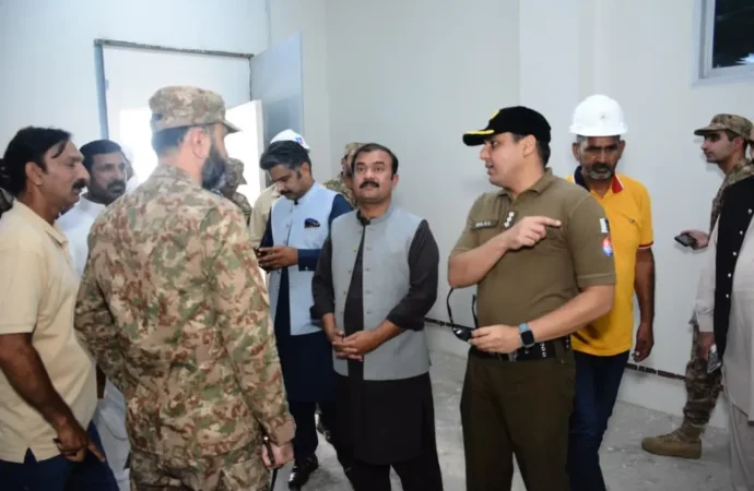 ڈی پی او  کا ڈپٹی کمشنر  کے ہمراہ ار ایل این جی پاور پلانٹ اور پنجاب تھرمل پاور پلانٹ کا دورہ