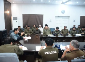 ڈی پی او کیپٹن (ر) بلال افتخار کیانی کی زیرِ صدارت کرائم میٹنگ کا انعقاد ہوا