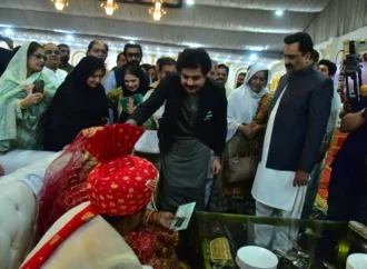 دھی رانی پروگرام کے تحت جھنگ کے 169 جوڑوں کی اجتماعی شادیوں کی مشترکہ تقریب کا انعقاد