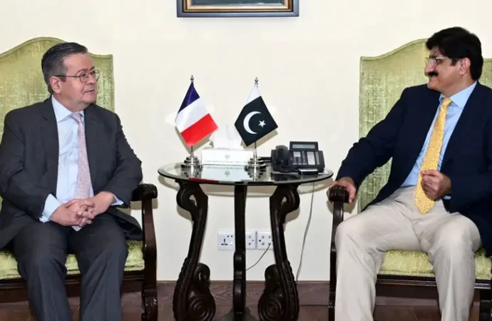وزیراعلیٰ سندھ کی فرانسیسی سرمایہ کاروں کو صوبے میں سرمایہ کاری کی دعوت