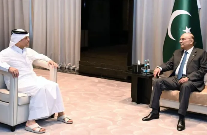 پاکستان۔ قطر کا تذویراتی شراکت داری مزید مستحکم کرنے کے عزم کا اعادہ