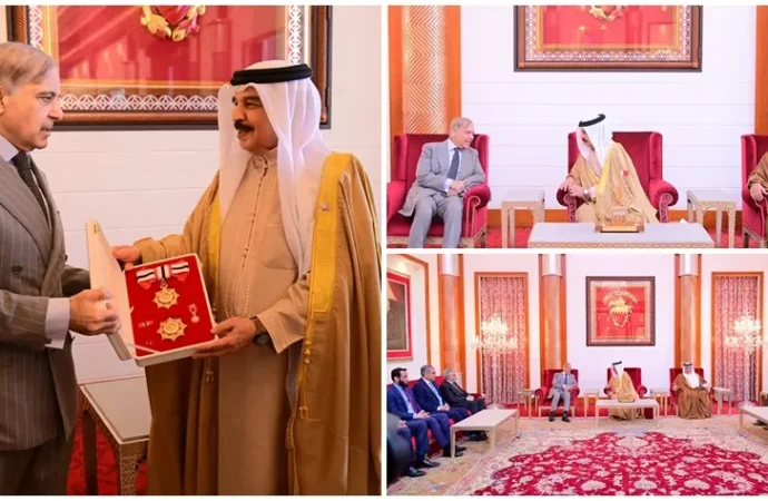 پاکستان اور بحرین کا سیاسی، اقتصادی، دفاعی اور ثقافتی شعبوں میں تعاون بڑھانے پر اتفاق