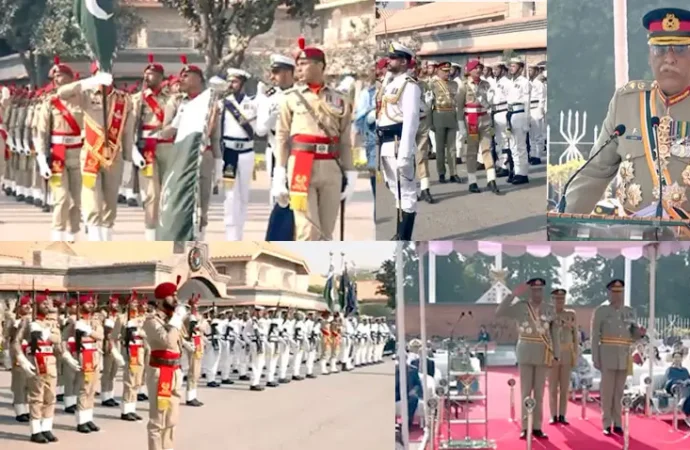 سبکدوش ہونے والے چیئرمین جوائنٹ چیفس آف سٹاف کمیٹی کے اعزاز میں خصوصی الوداعی تقریب کا انعقاد