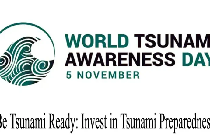 سونامی کے بارے میں آگاہی کا عالمی دن آج منایا جا رہا ہے