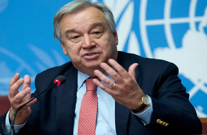 یواین سیکرٹری جنرل کا غزہ کو خوراک اورانسانی امداد کی فوری فراہمی پر زور